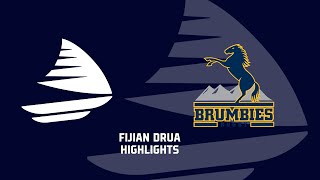 Fijian Drua highlights vs Brumbies preseason 2024 [upl. by Eseneg351]