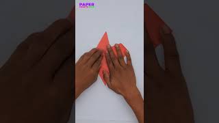 Easy Paper Jet Fighter  Make Origami Sukhoi SU27 shorts [upl. by Accever564]