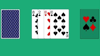 Solitaire  How to Play One Handed Solitaire [upl. by Sitof]