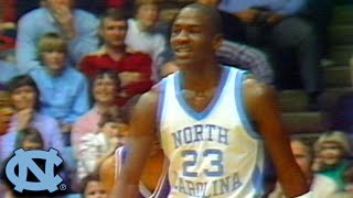 Duke vs UNC Basketball Highlights  Michael Jordans Last Game in Chapel Hill [upl. by Dranyl]