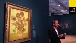 Vincent Van Gogh Sunflowers Live Amsterdam [upl. by Devin]