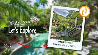 Loterie Farm  Escape into Nature  Best Things to Do in St Maarten  St Martin 2022 [upl. by Fuhrman773]