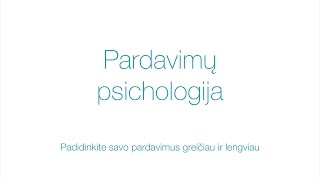 Brian Tracy audio knyga „Pardavimų psichologija“ [upl. by Dnama]