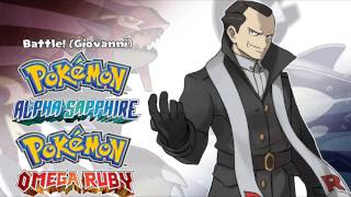 Battle Giovanni  Enhanced  Pokémon Omega Ruby  Alpha Sapphire [upl. by Yenterb]