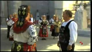 Jotas y mucho más  Coro y danzas Pilarica Valladolid folclore Cuatrocaños Grupo de danzas Bieldo Segovia [upl. by Rehnberg]