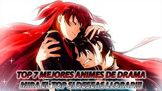 Top 7 Animes De Drama Tristes Mas Epicos De La Historia Tienes Que Ver Este Top Créeme [upl. by Asyl118]