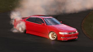 Toyota Mark II JZX90  Drift  Assetto Corsa  Moza R9 [upl. by Keppel225]