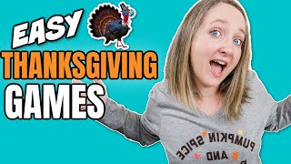 17 THANKSGIVING Games For ALL AGES [upl. by Nnylhsa]