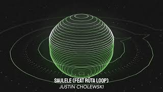 Justin Cholewski feat Rūta Loop  Saulele visualizer video [upl. by Yrffoeg]