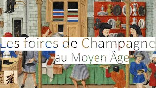 Les foires de Champagne au Moyen Âge [upl. by Jepson]