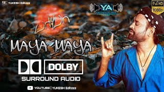 Maya Maya Song  Dolby Atmos Surround Audio  BABA  pettaversion  dolbytamil  YUKESH Editzzz [upl. by Sllew]