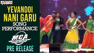 Yevandoi Nani Gaaru Song Dance Performance  MCA Pre Release Event Nani Sai Pallavi  DSP [upl. by Ricardo]