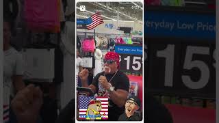 Hulk Hogans Hulkamania running wild at Walmart [upl. by Giannini270]