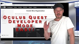 Enable Oculus Quest Developer mode EASY [upl. by Elgna]