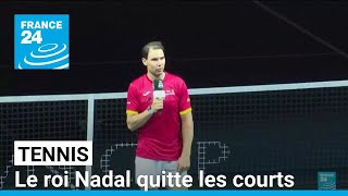 Tennis  lheure de la retraite a sonné pour un Nadal quoten paixquot • FRANCE 24 [upl. by Ettinger860]