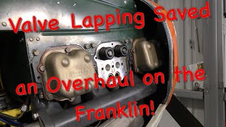 Valve Lapping  Saving a Top Overhaul [upl. by Ralyks]