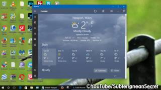 How to Set the Correct Location with Windows Weather App Windows 10 [upl. by Smith]