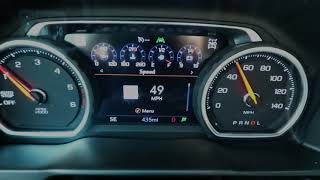 2020 Silverado 30 Duramax 060 and Passing Acceleration [upl. by Eigna]