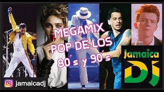 Clásicos Pop de los 80 y 90´s  Mega enganchados DJ Jamaica [upl. by Sivart]