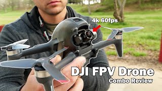 The DJI FPV Drone  Review  Flight Footage [upl. by Alah]