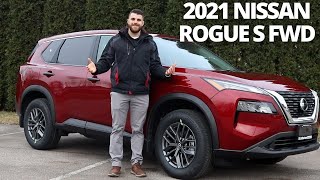 2021 Nissan Rogue S Packed With All New Standard Features [upl. by Nnaael]