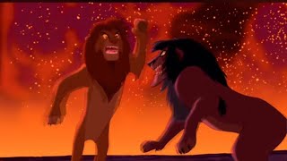 SIMBA VS SCAR “THE LION KING” REVERSED [upl. by Niamjneb]