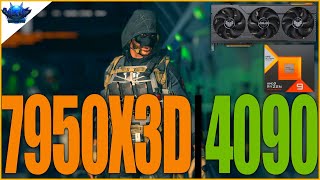 7950X3D and RTX 4090  Warzone 20 1440P Custom Settings  Solo Drop [upl. by Kumler724]