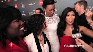 quotThe Talkquot Ladies on the Red Carpet at the 2013 Daytime Emmys [upl. by Aivad]