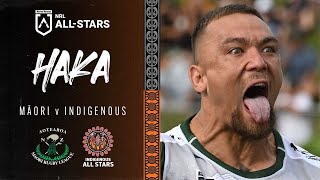 2023 Māori Mens Haka  NRL All Stars  PreMatch Ceremony [upl. by Maletta]