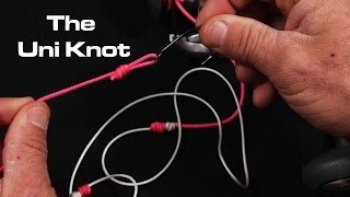 The Only Fishing Knot You Need  The Uni Knot  Saltwater Experience [upl. by Dorry905]