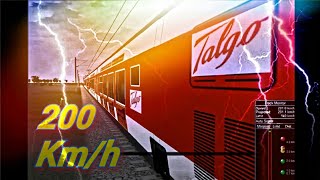 MSTS Talgo  Full 200 Kmh  AJAB GAJAB TRAINS 1 [upl. by Bolan]