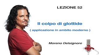 Lezioni di Canto IL COLPO DI GLOTTIDE  Applicazione in ambito moderno 52 [upl. by Ahsetel772]