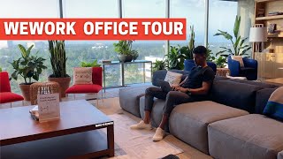 WEWORK OFFICE TOUR amp REVIEW  Coworking Office Tour  Salesforce Consultant [upl. by Rai]