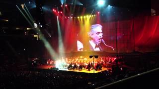 Andrea Bocelli and Katherine Jenkins  quotThe Prayerquot HD Live in Toyota Center Houston Tx [upl. by Bern847]