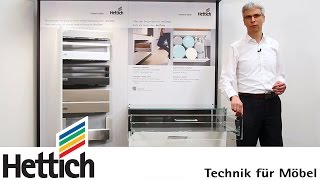 ArciTech drawer system technical briefing by Hettich [upl. by Osmo]