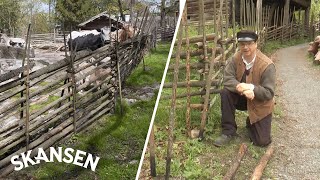 BYGG EN GÄRDESGÅRD – med Skansen [upl. by Rimas]