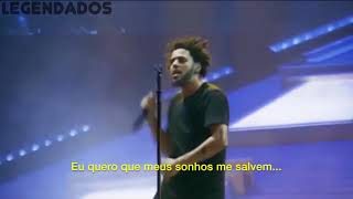 J Cole Perfomance Apparently Legendado [upl. by Elehcin]