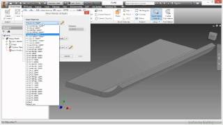 Autodesk Inventor  Sheet Metal Design Tutorial  Contour Flange [upl. by Edge]