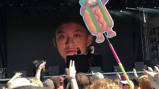 Who That Be amp Dat tick  Rich Brian Live at Bonnaroo 2018  Day 4 61018 [upl. by Othilie]