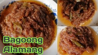 BAGOONG ALAMANG  Pang Negosyo Recipe [upl. by Malha]