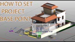 Setup project Basepoint coordinate with survey drawing [upl. by Nipsirc]