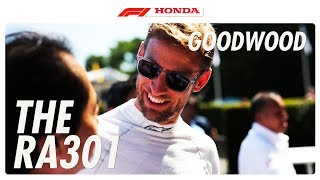 The Power of One  Jenson Button  The RA301  Honda Racing F1 [upl. by Nomma]