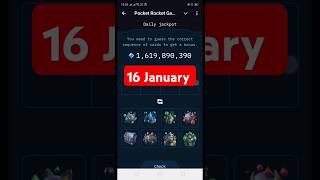 Pocket rocket daily combo of today 16 jan [upl. by Ainuj]