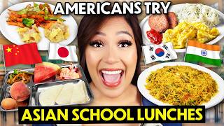 Americans Try Asian School Lunches [upl. by Divadleahcim480]