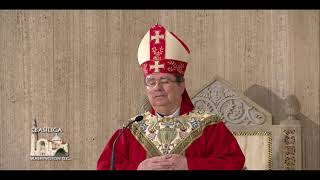 Palm Sunday Mass Live from the Basilica of the National Shrine of the Immaculate Conception  EWTN [upl. by Skip]