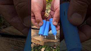 Survival Skills How to Make a LampHeater survival camping lifehacks [upl. by Kimmy]