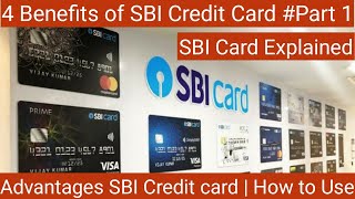 SBI Credit Card Benefits in Tamil  Part1  Advantage Of SBI Card  How to use credit card in Tamil [upl. by Ecinahs406]