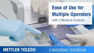 46 Operators and Ease of Use  How to Select a Moisture Analyzer [upl. by Sonnie]