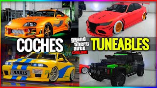 TOP 8 COCHES que DEBES TUNEAR en GTA 5 ONLINE  2021 TOP VEHICULOS MÁS TUNEABLES ep2 [upl. by Nospmoht]