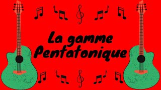 Apprendre à jouer la gamme pentatonique de DO Majeur à la guitare [upl. by Eirak]